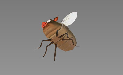 变异怪兽 苍蝇 猪脸 猪八戒变身 猪妖苍蝇 蚊子 害虫 昆虫 幻化之术