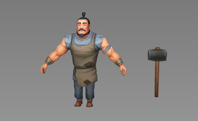 打铁匠 铁匠铺师傅 铸造师 冶炼 武器大师 精工打造 修理工人 古代