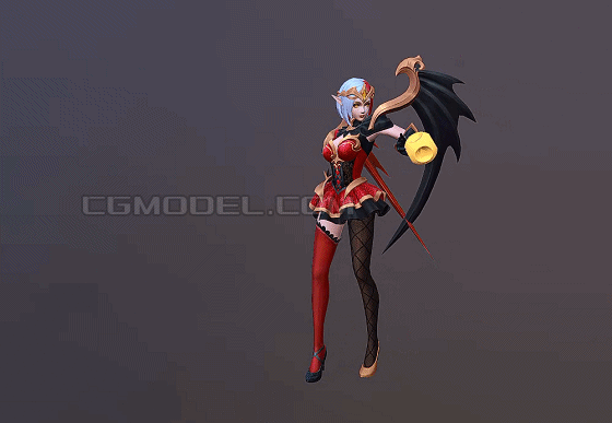 次世代 红魔妖女 【带动画 】魔女  天使魔女 witch