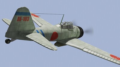 零式战斗机a6m2-21型