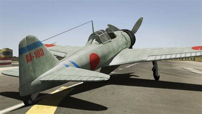 零式战斗机a6m2-21型