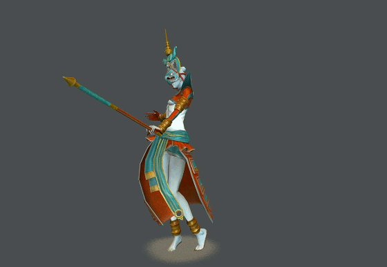 次世代 萨满女法师【14组动画】巫师 邪恶女巫 mage witch