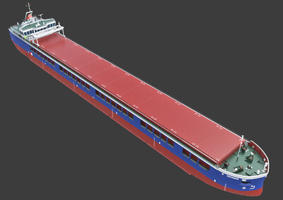 大型油轮 油船 货船 运油_ymhd110110作品_船艇货运船_cg模型网