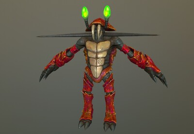 次世代 螃蟹怪 crabman  螃蟹人   怪物  monster