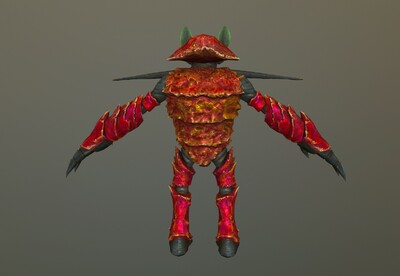 次世代 螃蟹怪 crabman  螃蟹人   怪物  monster