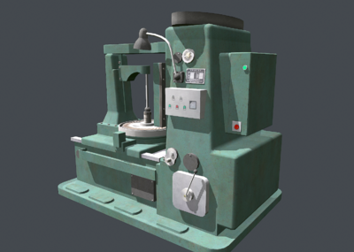滚齿机,齿轮加工机_kamil作品_机械/器械电机部件_cg模型网