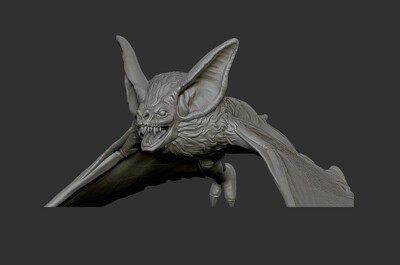 392 蝙蝠 恶魔 吸血鬼 暗夜 魔王 德古拉 恶灵 恐怖 邪恶 3d扫描 3d