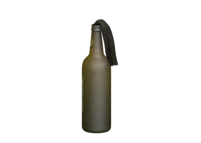 pbr简模 次世代 燃烧瓶 汽油弹 燃烧弹 易燃物品 酒瓶 玻璃瓶 汽油瓶