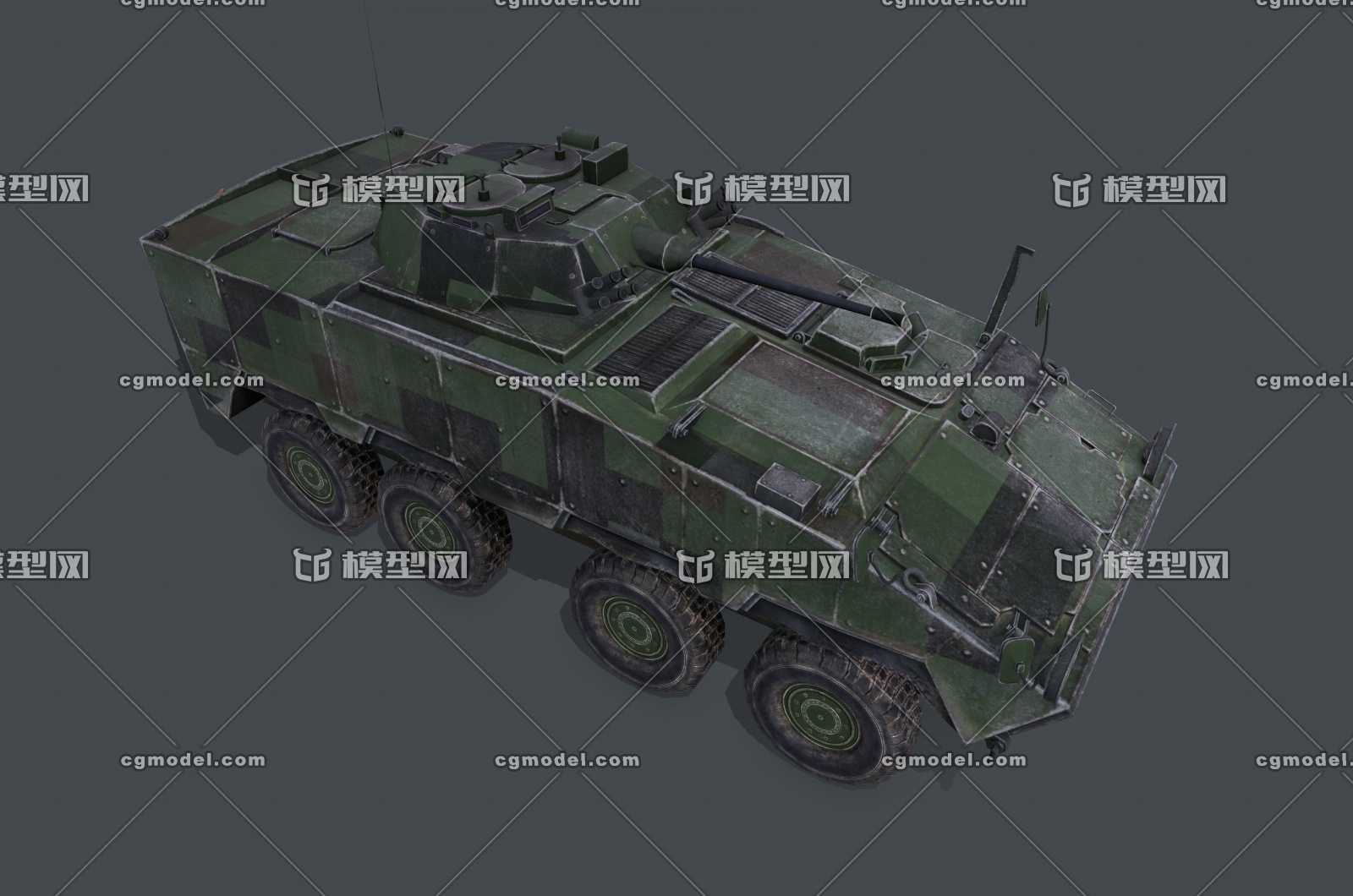 pbr次时代材质云豹cm32装甲车