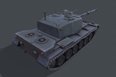 pbr次时代材质wz1224主站坦克