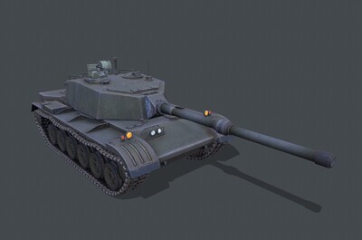 pbr次时代材质wz1224主站坦克