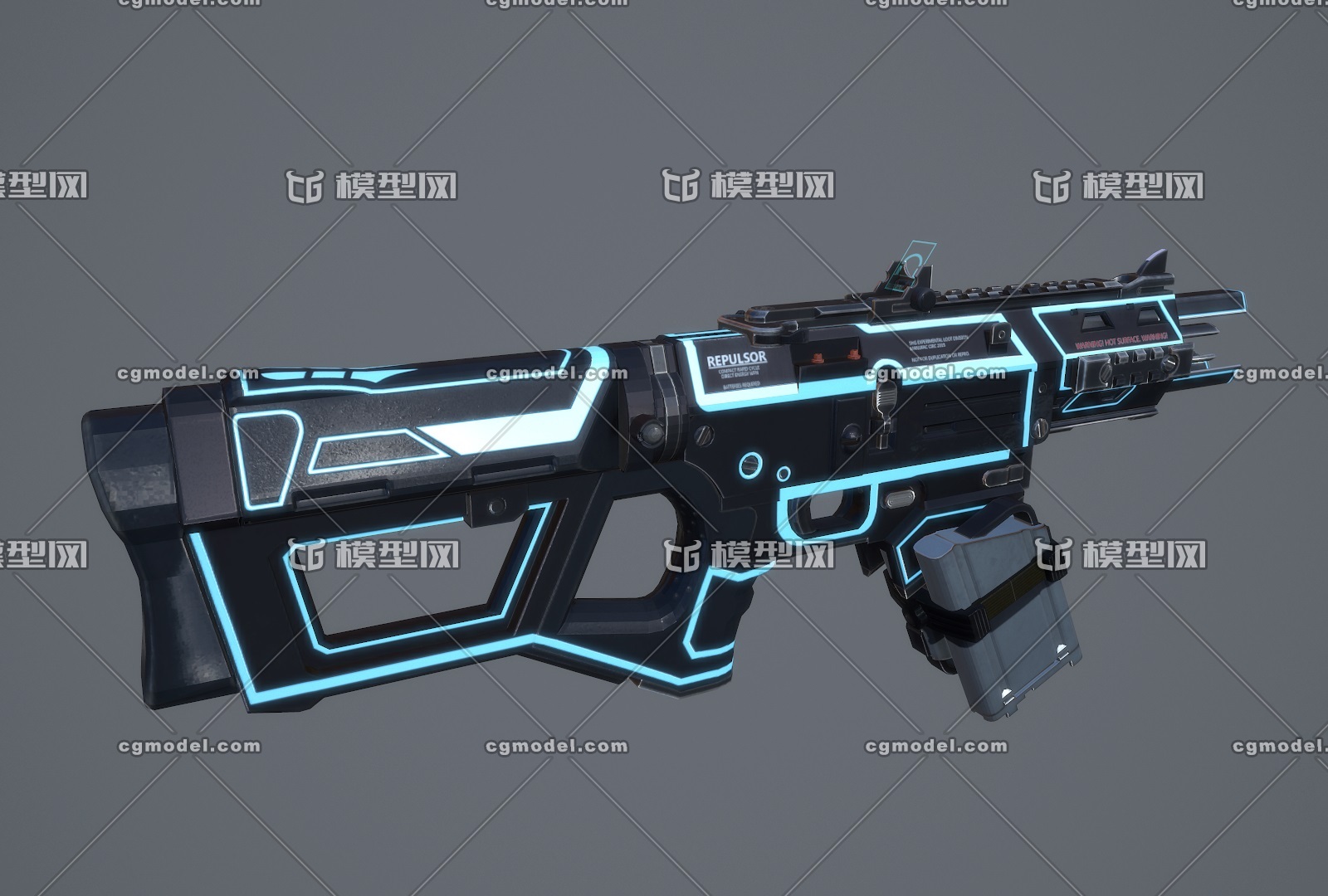 次时代 高科技脉冲枪 脉冲激光枪 电磁手炮 光束枪 枪械 热武器 脉冲