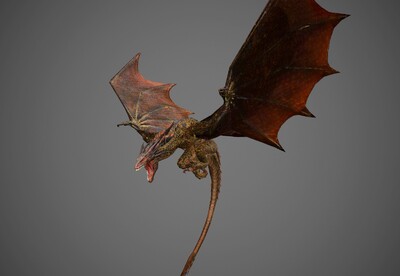 影 视 西方 火龙 【带完整动画】 dragon 卓耿  次世代恶龙