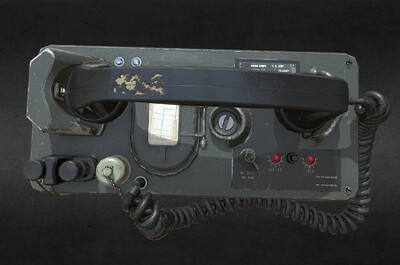 100 pbr次世代 卫星电话 军用电话 电话 通讯设备 通信兵 发报机 通讯