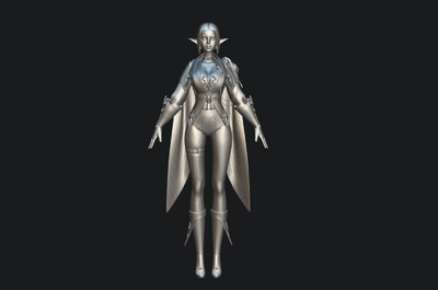 女精灵 韩风 韩国 美女 女战士 欧美 剑客 刺客 次时代 ar vr