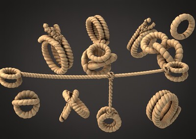 麻绳,卷绳,绳索,绳,编织绳,绳_qq123qq作品_场景场景部件_cg模型网