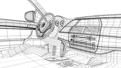 写实汽车模型(产品级高模) 宝马x6 s_董玉方作品_车辆越野车_cg模型网