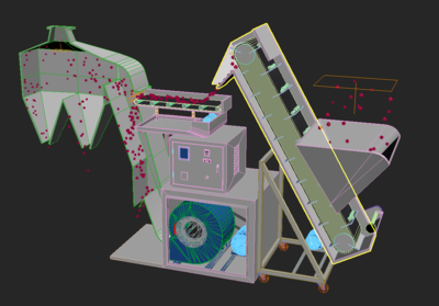 卧式风力分选机