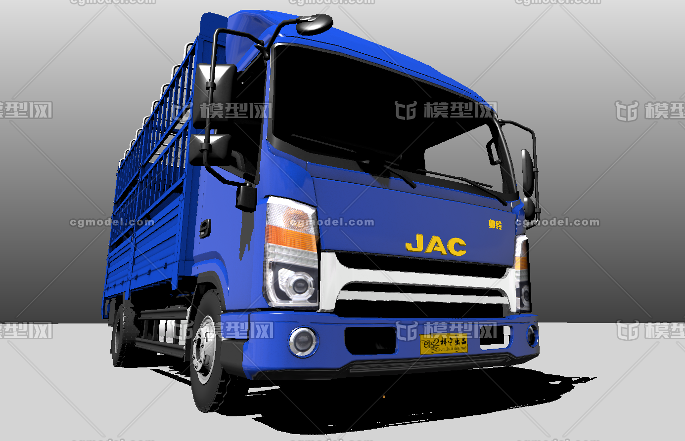 jac_帅铃_欧卡先生丶ning作品_车辆大卡车_cg模型网