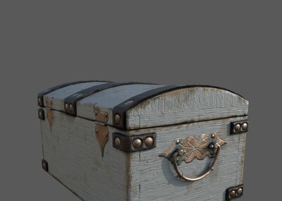 次世代白色宝箱盒子