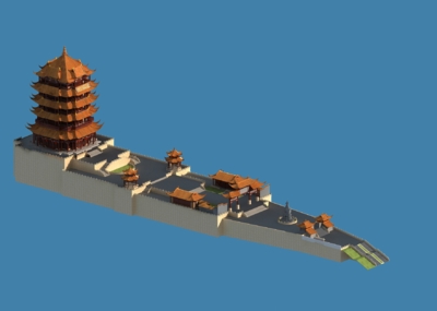 精细黄鹤楼 黄鹤楼