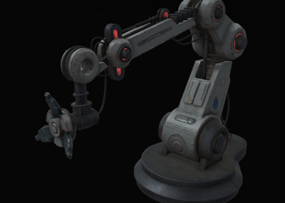 次时代pbr 机械手臂 机械触手 自动化设备