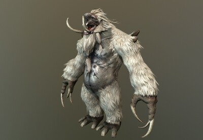 次世代 白毛比蒙巨兽  希腊神话生物  behemoth 巨怪 怪兽