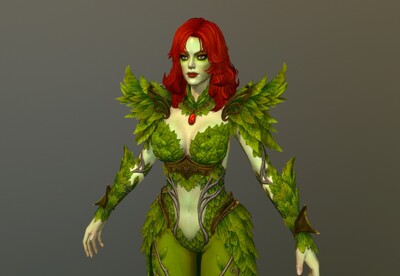 写实  毒藤女 毒青藤 毒常春藤  次世代 魔女 dc反派