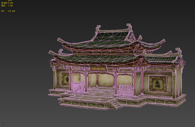 古代 房子模型-历史建筑模型库-3ds Max(.max)模型下载-cg模型网