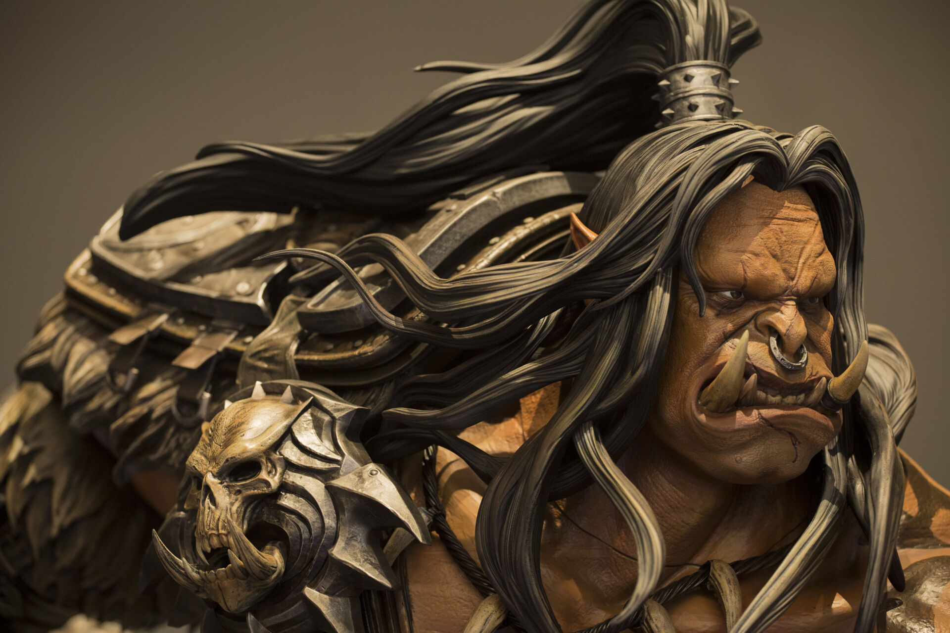 《魔兽世界》格鲁姆·地狱咆哮 96厘米高gk雕塑