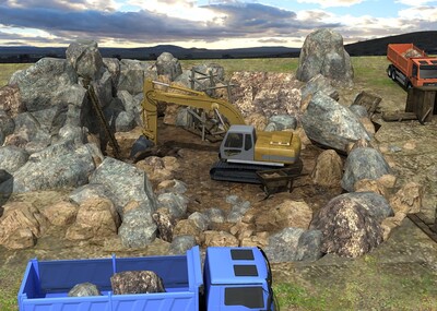 矿场,开矿场,矿床,地下作业,地_qq123qq作品_场景现代场景_cg模型网