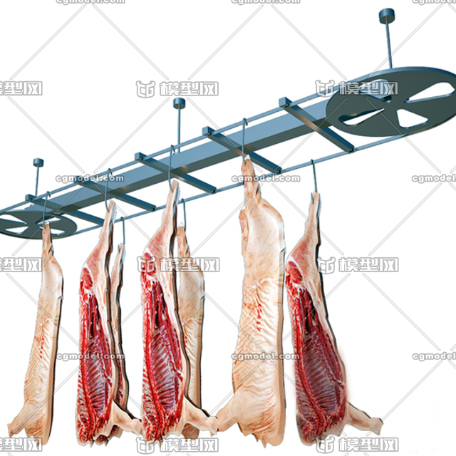 猪肉架子 猪肉架 猪肉铺 猪肉摊 肉类 猪排  排骨 猪肉 生肉 猪腿肉