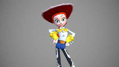 卡通 牛仔翠丝 玩具总动员 动画角色 女牛仔 cowgirl