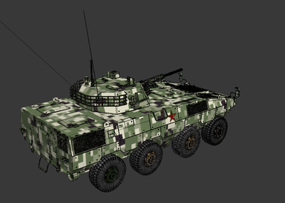 zbl09式8x8轮式步战车
