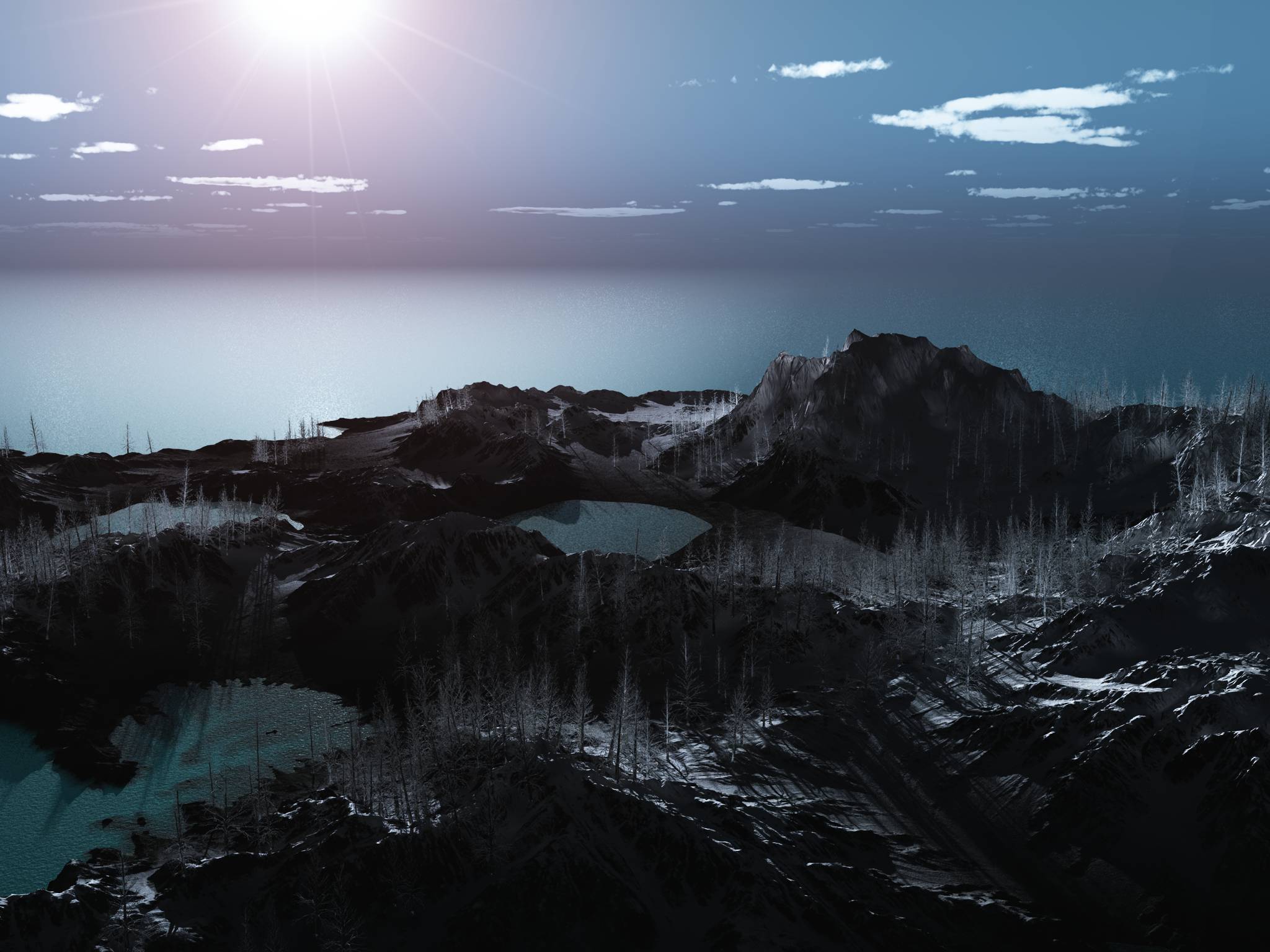 冰原模型 - 场景/空间/建筑 - 作品模型 - CG模型网