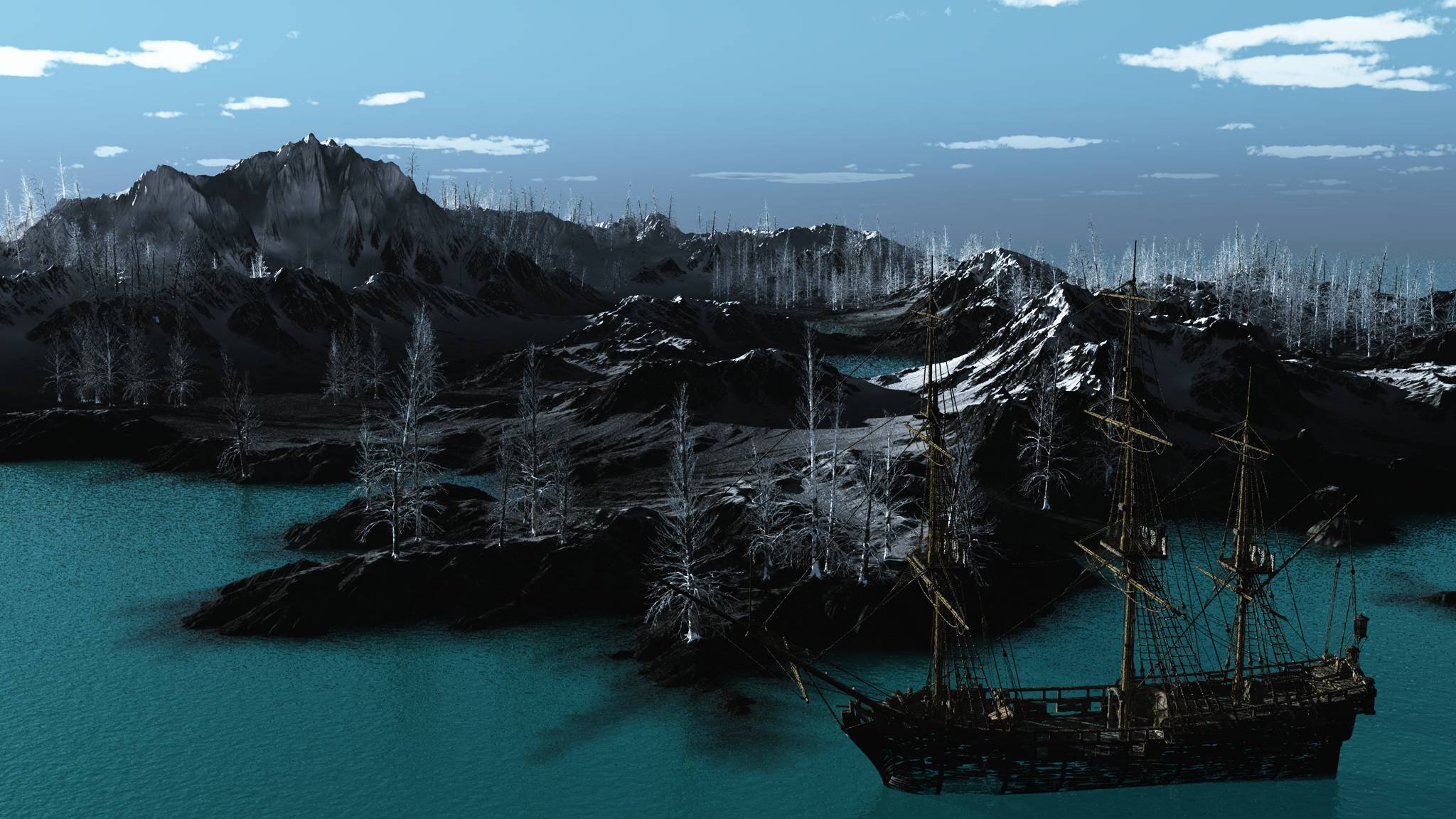 冰原模型 - 场景/空间/建筑 - 作品模型 - CG模型网