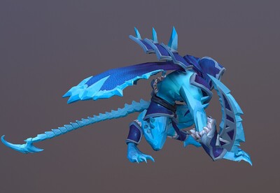 次世代 寒冰地魔 【带动画】寒冰怪兽  冰魔