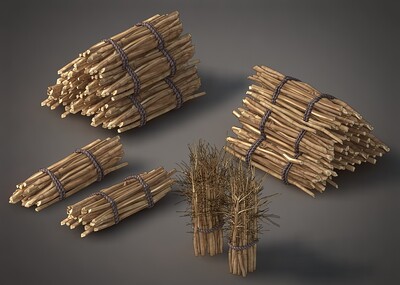 捆木,捆柴,木头,柴木,一堆木材,木条,木,木柴,木材,干柴,烧柴