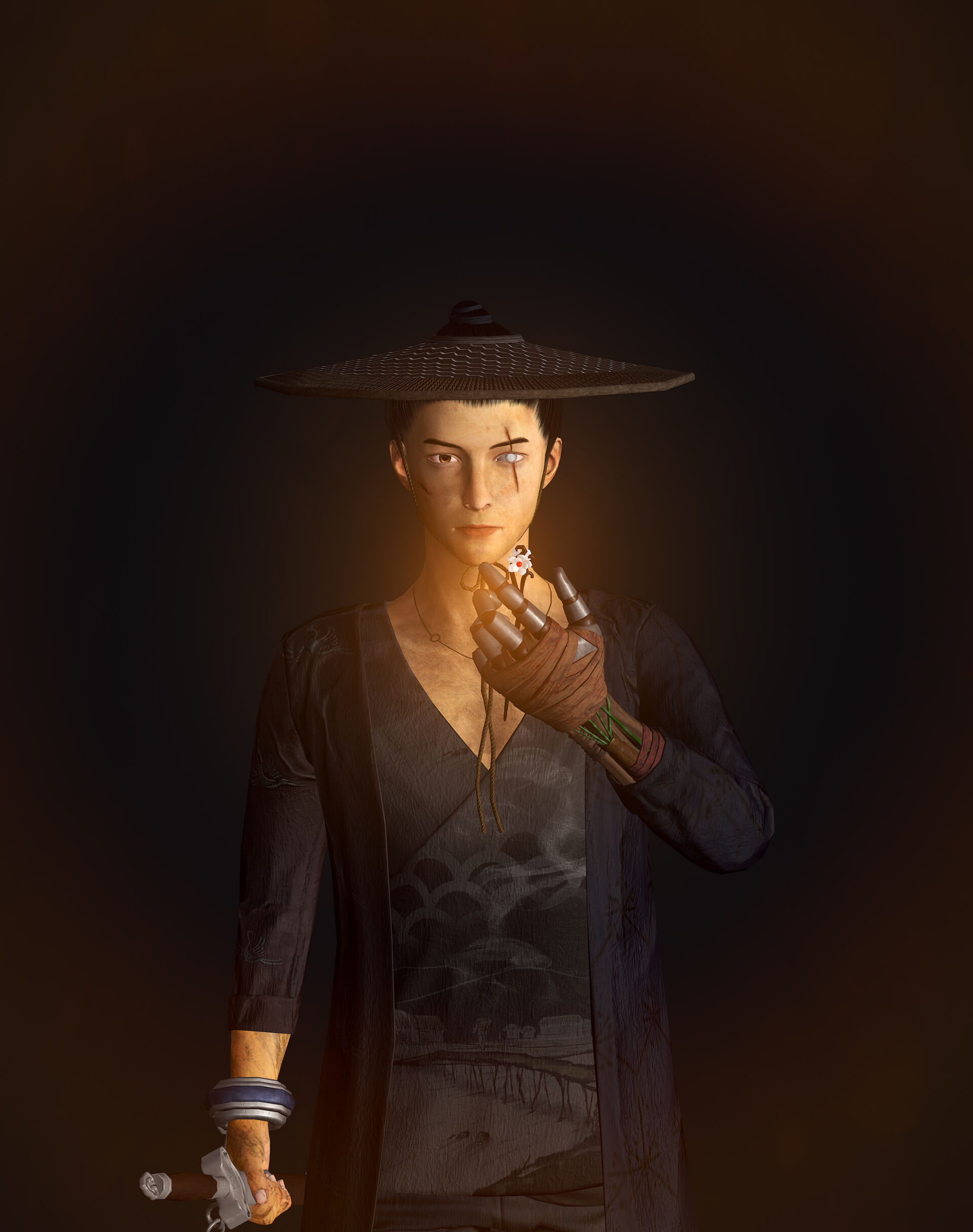 行者_456c作品_角色/人物/生物_cg模型网