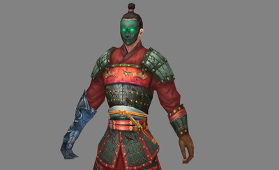 不良人 蒙面人 青铜面具男人 古代武将 刺客刺杀 暗部暗杀