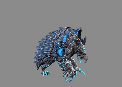 次世代科幻怪鸟 机械鸟