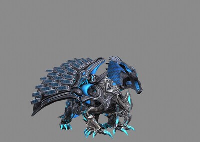 次世代科幻怪鸟 机械鸟