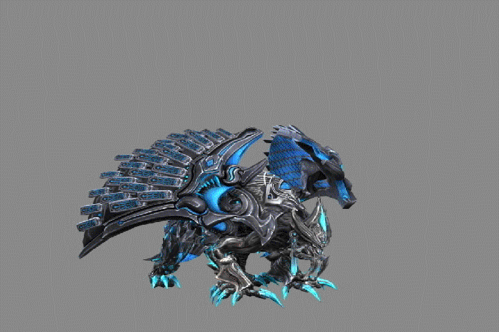 次世代科幻怪鸟 机械鸟