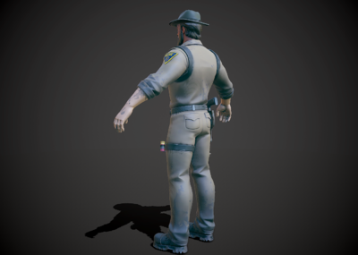 次时代 卡通 警长 西部牛仔 警察 美国警探 警官 快枪手 牛仔帽 卡通