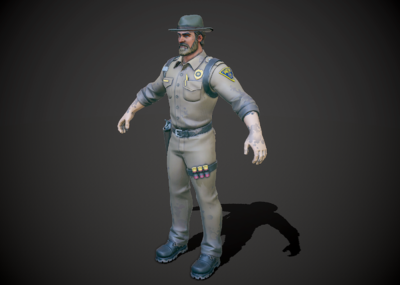 次时代 卡通 警长 西部牛仔 警察 美国警探 警官 快枪手 牛仔帽 卡通