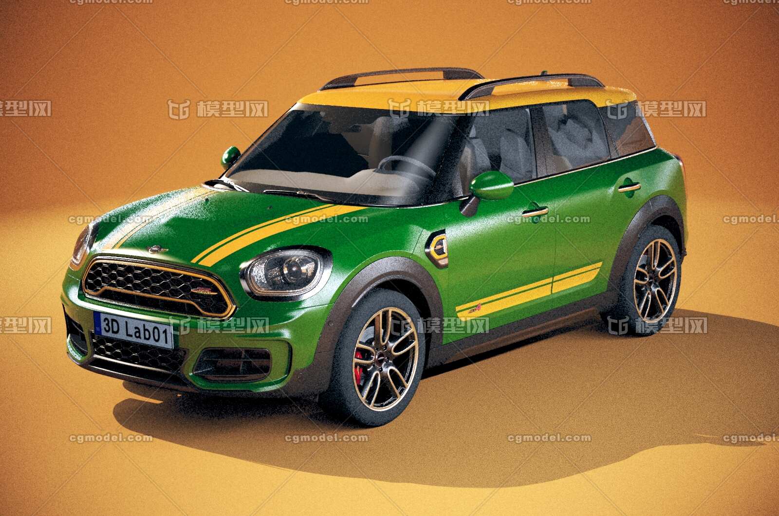 3dlab出品!寶馬 迷你 mini john cooper works countryman 20