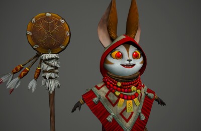 可爱狐狸巫师 先知次世代 动物精灵 法师