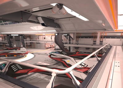 太空舱 科幻军事基地空间站太空基地太空站科幻室内建筑高科技控制室