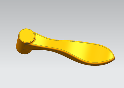 门把手设计3d图下载,艺术门把手设计3d模型图下载,金属门把设计可打印