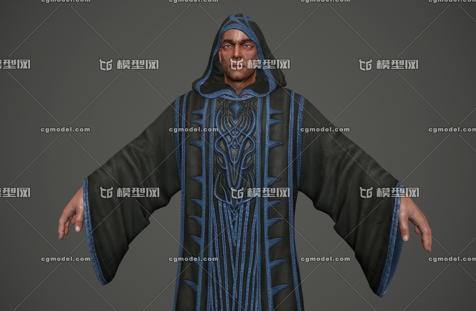 高质量 牧师jorgen 次世代 法师 西方古代 祭祀